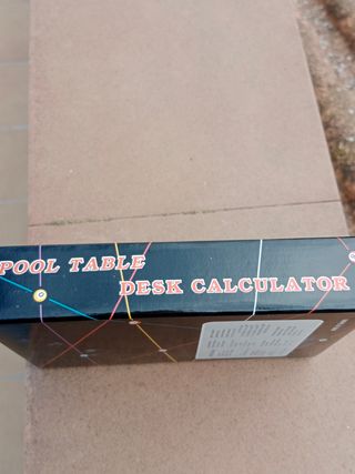 Calculadora de billar  vintage 1990 nueva