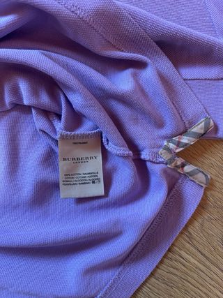 Polo maniche lunghe burberry