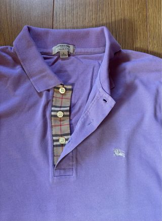 Polo maniche lunghe burberry