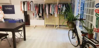 Expositor perchero ropa