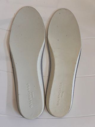Plantillas zapatillas Balenciaga 24.5 cm blanco