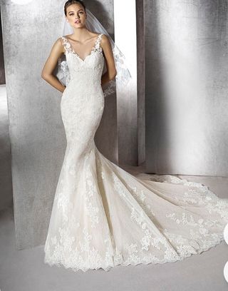 Vestido de novia de pronovias 
