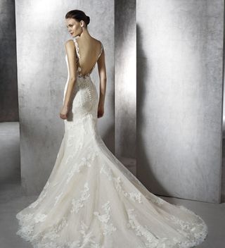 Vestido de novia de pronovias 
