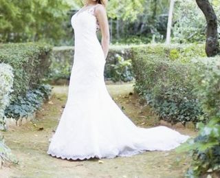 Vestido de novia de pronovias 
