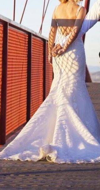 Vestido de novia de pronovias 
