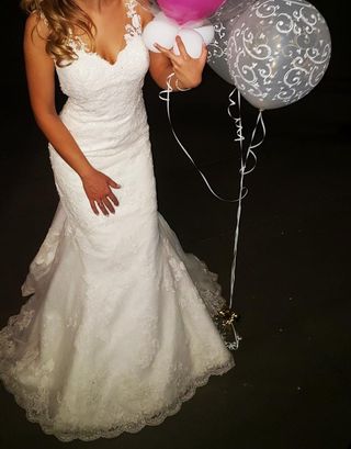 Vestido de novia de pronovias 
