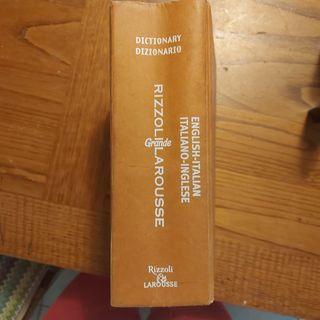 Dizionario italiano inglese
