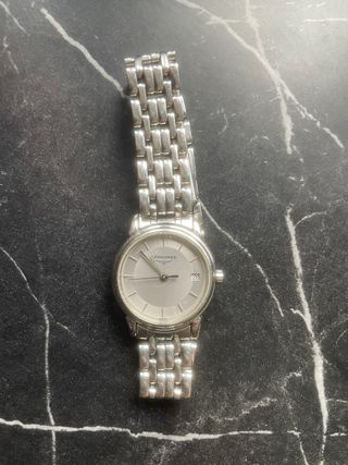 Reloj Plata Longines mujer