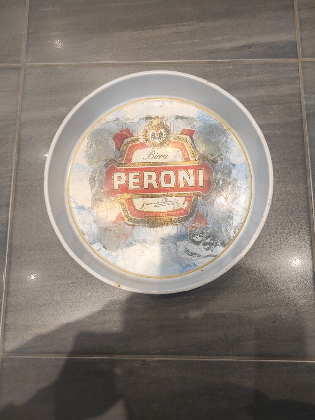 Coppia Vassoi Peroni Coca Cola Vintage