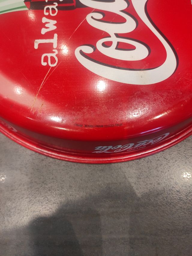 Coppia Vassoi Peroni Coca Cola Vintage