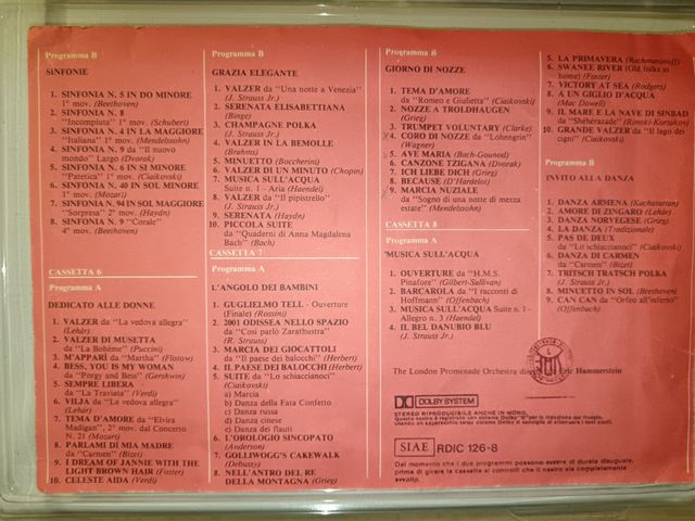 Musicassette  " Classica" 