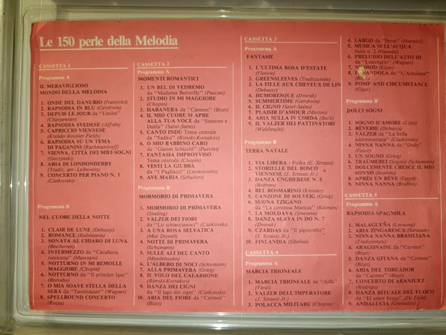 Musicassette  " Classica" 