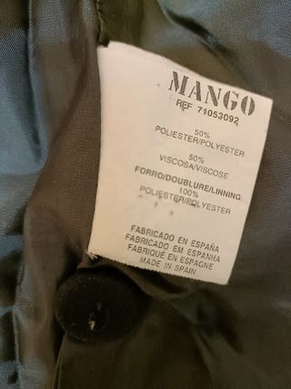 Blazers marca mango talla 40