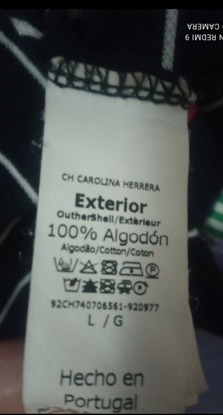 Polo manga larga Carolina Herrera 