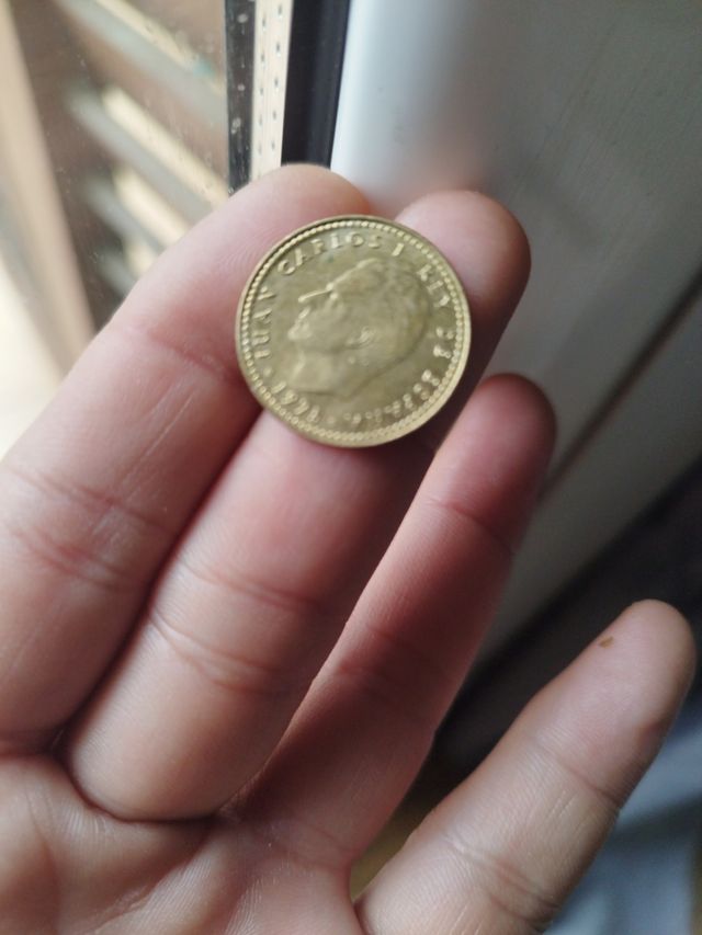 1 peseta rey juan Carlos año 1975 dos estrellas