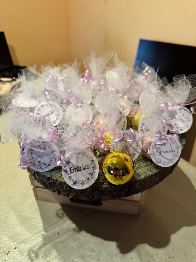 Detalle para bodas  comuniones