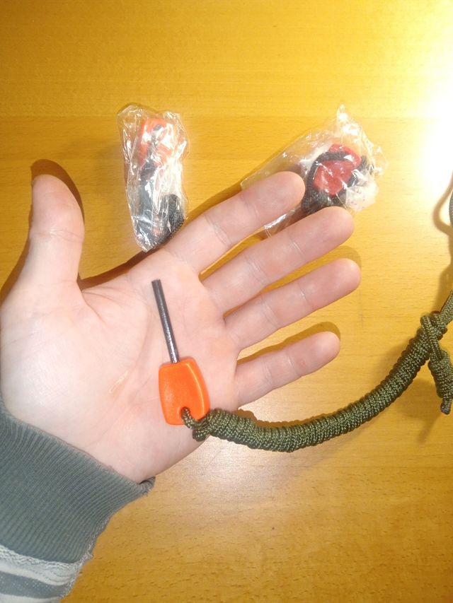 Chisquero Fire steel Supervivencia Camping