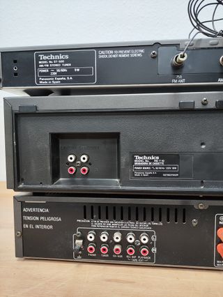 Equipo de sonido Technics