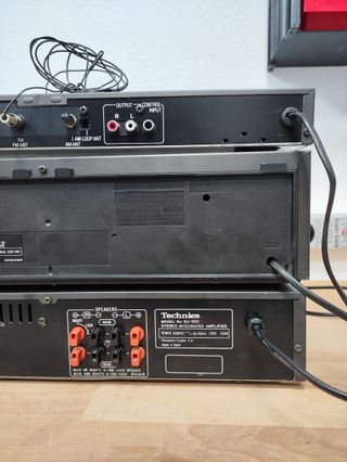 Equipo de sonido Technics