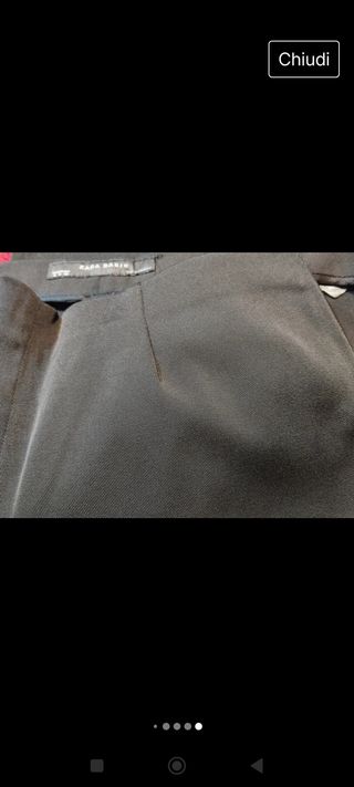 Pantalone donna nero. Zara . S