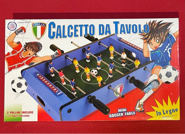 Calcetto da tavolo in legno