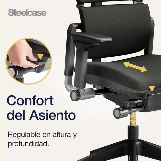 Silla ergonómica Steelcase Please Onix