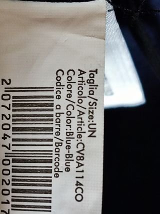 Cappello donna blu con strass. Zuiki