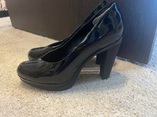 Zapatos negros charol fiesta