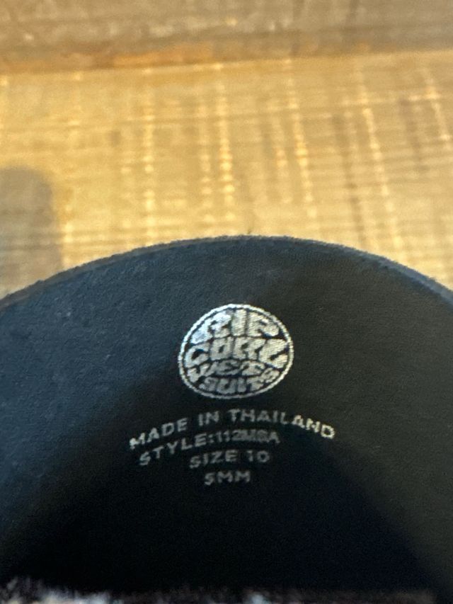 ESCARPINES RIP CURL RUBBER SOUL TALLA 10