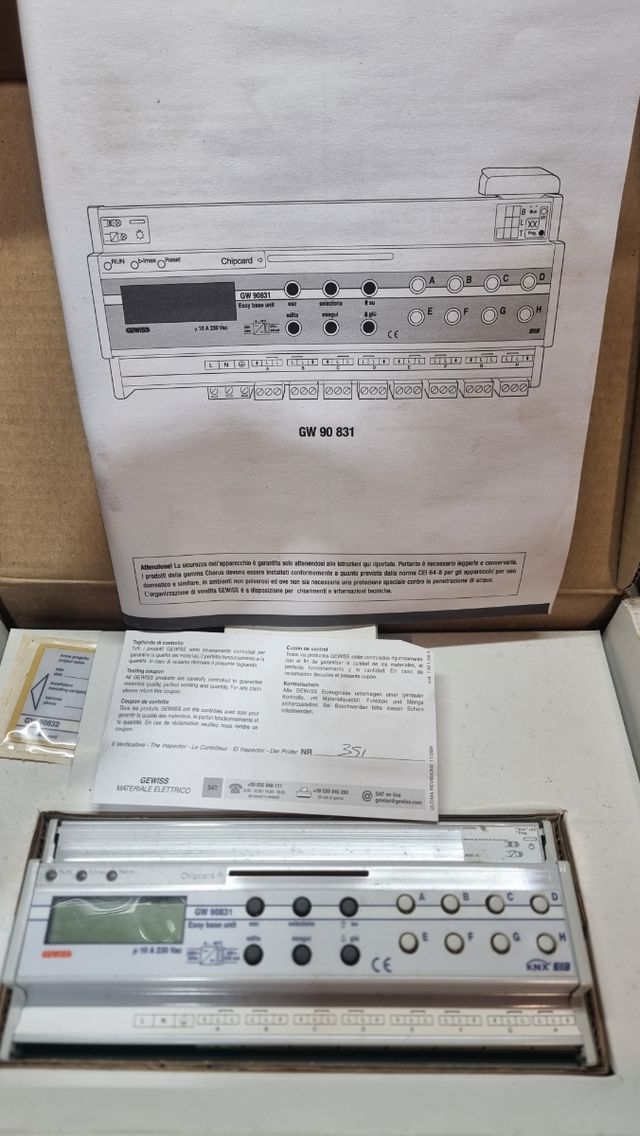 Easy base unit GW 90831 GEWISS