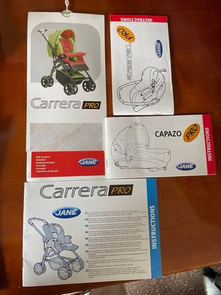 Carrito bebé Carrera Pro Jané