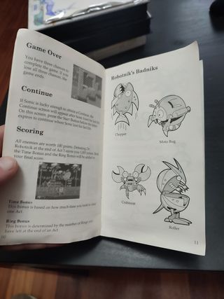 Manual sonic the hedgehog