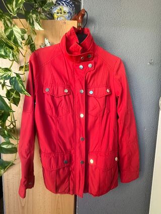 Chaqueta roja Zara Woman