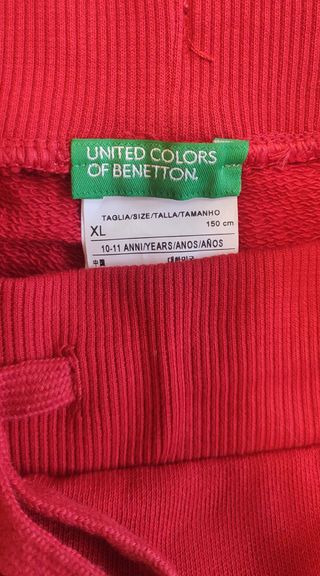 Pantalón de chándal niño United Colors of Benetton