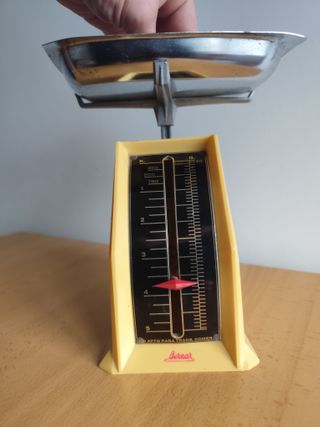 Báscula de cocina vintage