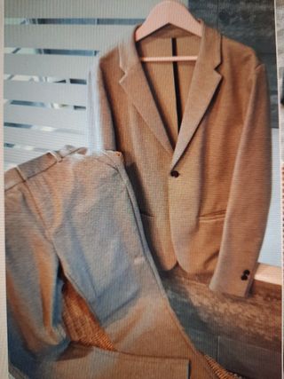 ZARA 14 años Traje GRIS 