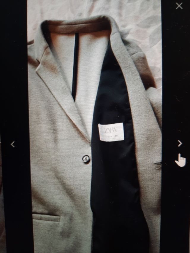 ZARA 14 años Traje GRIS