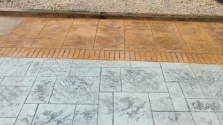 Hormigon impreso