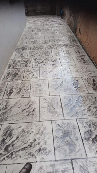 Hormigon impreso