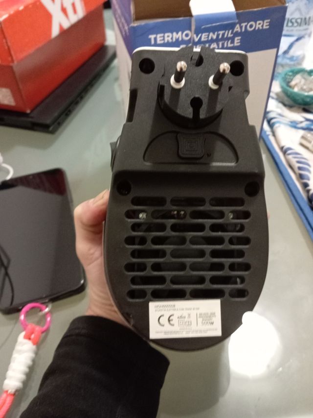 Termoventilatore portatile 