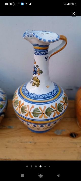 Cerámica española de Talavera vintage años 70-80