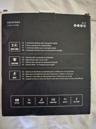 SPC Original – Teléfono Fijo sobremesa