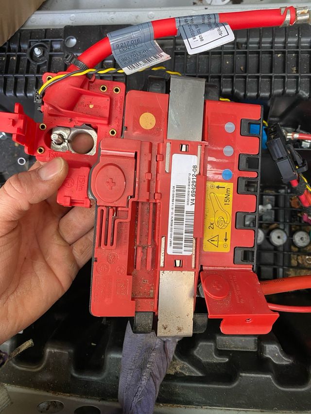 Caja Reles fusibles BMW