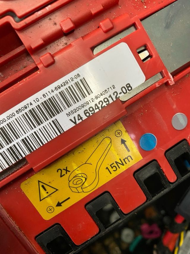 Caja Reles fusibles BMW