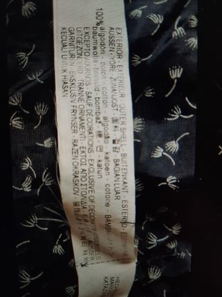 ZARA 40  42 chaqueta azul coderas gris talla L