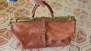 Bolso de piel cuero maletín médico The Bridge