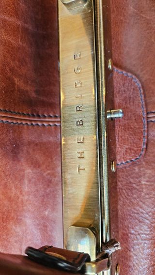 Bolso de piel cuero maletín médico The Bridge