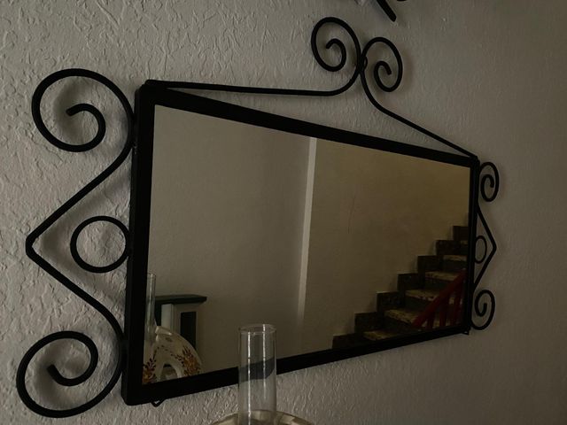 ESPEJO FORJA 80x40 - IDEAL ENTRADA O BODEGA