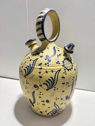 BOTIJO DE CERAMICA ARTESANAL J.V.DOMINGO