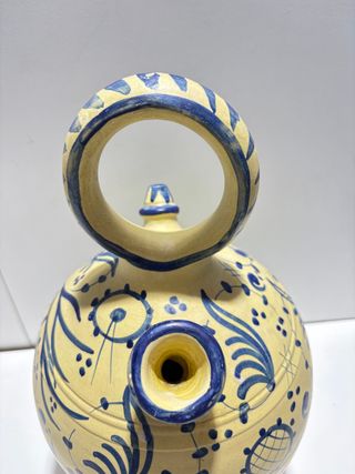 BOTIJO DE CERAMICA ARTESANAL J.V.DOMINGO
